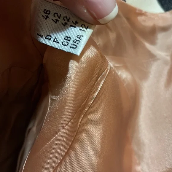 Moschino Cheap Chic Black Gray Pink Harlequin Tassel Jacket - Picture 11 of 14